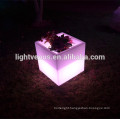 Modern plastic led flower pot,vase,planter